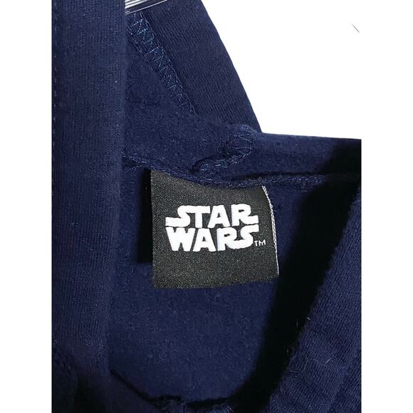 Star Wars In A Galaxy Far Away Hoodie Pullover Sweatshirt Mens XXL Spell Out - Picture 6 of 7